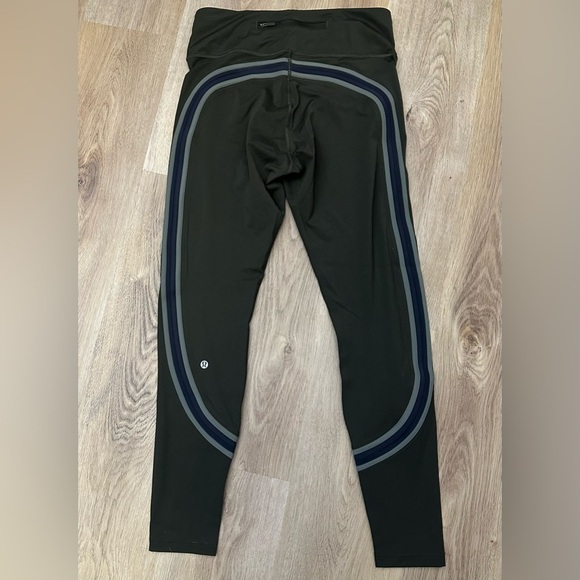 Lululemon Run Crew Tight Olive 28” size 10 - Picture 4 of 10